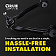 Front, Driver and Passenger Side, Lower Control Arms