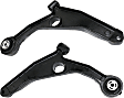 Front, Driver and Passenger Side, Lower Control Arms