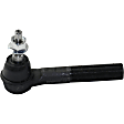 Front, Driver Side, Inner and Outer Tie Rod Ends