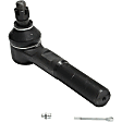 Front, Driver Side, Inner and Outer Tie Rod Ends