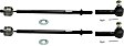 Front, Driver and Passenger Side, Inner and Outer Tie Rod Ends