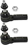 Front, Driver and Passenger Side, Outer Tie Rod Ends