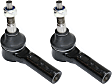 Front, Driver and Passenger Side, Outer Tie Rod Ends