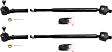 Front, Driver and Passenger Side, Inner and Outer Tie Rod Ends