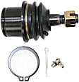 Front, Driver and Passenger Side, Lower, Rearward Ball Joint, RWD, Non-Adjustable Type
