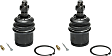 Front and Rear, Driver and Passenger Side, Lower Ball Joints, 4WD