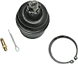 Front and Rear, Driver and Passenger Side, Lower Ball Joints, 4WD