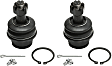 Front, Driver and Passenger Side, Lower Ball Joints