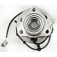 2002 Dodge Dakota - Front, Driver and Passenger Side Wheel Hub, 4-Wheel ABS, 4WD, 6 Lugs, With Bearing, With Sensor