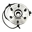 2002 Dodge Dakota - Front, Driver and Passenger Side Wheel Hub, 4-Wheel ABS, 4WD, 6 Lugs, With Bearing, With Sensor