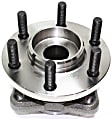 Front or Rear, Driver and Passenger Side Wheel Hub, 6 Lugs, With Bearing