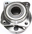 Front or Rear, Driver and Passenger Side Wheel Hub, 6 Lugs, With Bearing