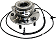 2-Wheel Set Front, Driver and Passenger Side Wheel Hubs, With Bearing, With Sensor, 4WD, 4-Wheel ABS