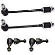 Front and Rear, Driver and Passenger Side Sway Bar Link