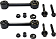 Rear, Driver and Passenger Side Lateral Links, Toe Control Link
