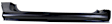 Driver and Passenger Side Rocker Panel, 2-Door, Standard Cab Pickup (Regular Cab)