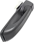2011-2018 Ram 1500 - Front and Rear, Driver and Passenger Side Exterior Door Handles, Textured Black, Front Driver Side - With Key Hole; Front Passenger Side and Rear Driver and Passenger Side - Without Key Hole