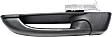 2011-2018 Ram 1500 - Front and Rear, Driver and Passenger Side Exterior Door Handles, Textured Black, Front Driver Side - With Key Hole; Front Passenger Side and Rear Driver and Passenger Side - Without Key Hole