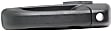 2011-2018 Ram 1500 - Front and Rear, Driver and Passenger Side Exterior Door Handles, Textured Black, Front Driver Side - With Key Hole; Front Passenger Side and Rear Driver and Passenger Side - Without Key Hole