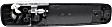 2011-2018 Ram 1500 - Front and Rear, Driver and Passenger Side Exterior Door Handles, Textured Black, Front Driver Side - With Key Hole; Front Passenger Side and Rear Driver and Passenger Side - Without Key Hole