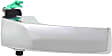 Front and Rear, Driver and Passenger Side Chrome Interior Door Handle