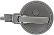 Front or Rear, Driver and Passenger Side Interior Door Handles, Primed, Without Door Lock Hole