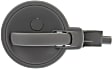 Front or Rear, Driver and Passenger Side Interior Door Handles, Primed, Without Door Lock Hole