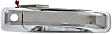 2011-2018 Ram 1500 - Front, Driver and Passenger Side Chrome Exterior Door Handle, With Key Hole