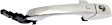 2021 Dodge Durango - Front, Driver and Passenger Side Chrome Exterior Door Handle