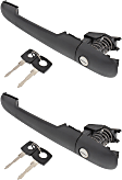 2005 Dodge Sprinter 2500 - Front, Driver and Passenger Side, or Rear, Passeng Textured Black Exterior Door Handle, With Key Hole, 3-Door, Standard Cargo Van