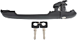 2005 Dodge Sprinter 2500 - Front, Driver and Passenger Side, or Rear, Passeng Textured Black Exterior Door Handle, With Key Hole, 3-Door, Standard Cargo Van