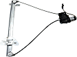 Front, Driver and Passenger Side Window Regulators, Power, With Motor