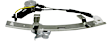 1991-1996 Mitsubishi 3000GT - Front, Driver and Passenger Side Power Window Regulator, With Motor