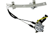 1991-1996 Mitsubishi 3000GT - Front, Driver and Passenger Side Power Window Regulator, With Motor