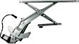 Front, Driver and Passenger Side Power Window Regulator, With Motor