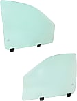 Front, Driver and Passenger Side Door Glasses, Clear, Non-Laminated, 4-Door, Replaces NAGS Number DD10073 GTYN, DD10074 GTYN
