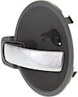 2006-2010 Dodge Charger - Front and Rear, Driver and Passenger Side Interior Door Handles, Gray bezel with chrome lever, Without Door Lock Hole