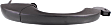 Rear, Driver and Passenger Side - Side Sliding Door Primed Exterior Door Handle, Without Key Hole