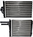 2001-2005 Dodge Grand Caravan - Front and Rear Heater Cores, without O-Ring Inlet and Outlet