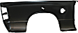 Rear, Driver and Passenger Side Truck Bedside Panels, Primed, Outer Panel, 6 Ft. Bed