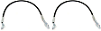 Direct Fit Tailgate Cable, Set of 2