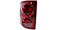 Driver and Passenger Side Halogen Tail Light, With bulb(s), OE Replacement