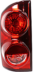 Driver and Passenger Side Tail Lights, With bulb(s), Halogen, CAPA CERTIFIED