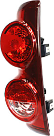 Driver and Passenger Side Tail Lights, With bulb(s), Halogen, CAPA CERTIFIED