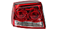 Driver and Passenger Side Halogen Tail Light, With bulb(s), OE Replacement