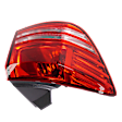 Driver and Passenger Side Halogen Tail Light, Without bulb(s), OE Replacement