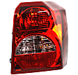 Driver and Passenger Side Halogen Tail Light, With bulb(s), OE Replacement