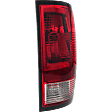 2018 Ram 2500 - Driver and Passenger Side Halogen Tail Light, With bulb(s), Standard Type, OE Replacement