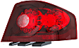 2011-2014 Dodge Avenger - Driver and Passenger Side Halogen Tail Light, With bulb(s), OE Replacement
