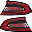2016 Dodge Dart - Driver and Passenger Side, Outer Halogen Tail Light, With bulb(s), Mounts on Body, OE Replacement